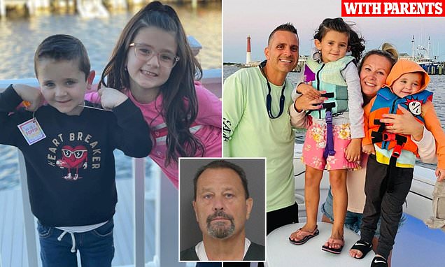 Millionaire grandpa, 64, was DRUNK when he crashed boat during 9pm trip and killed his two young grandkids who were his daughter's only children, police say | Daily Mail Online