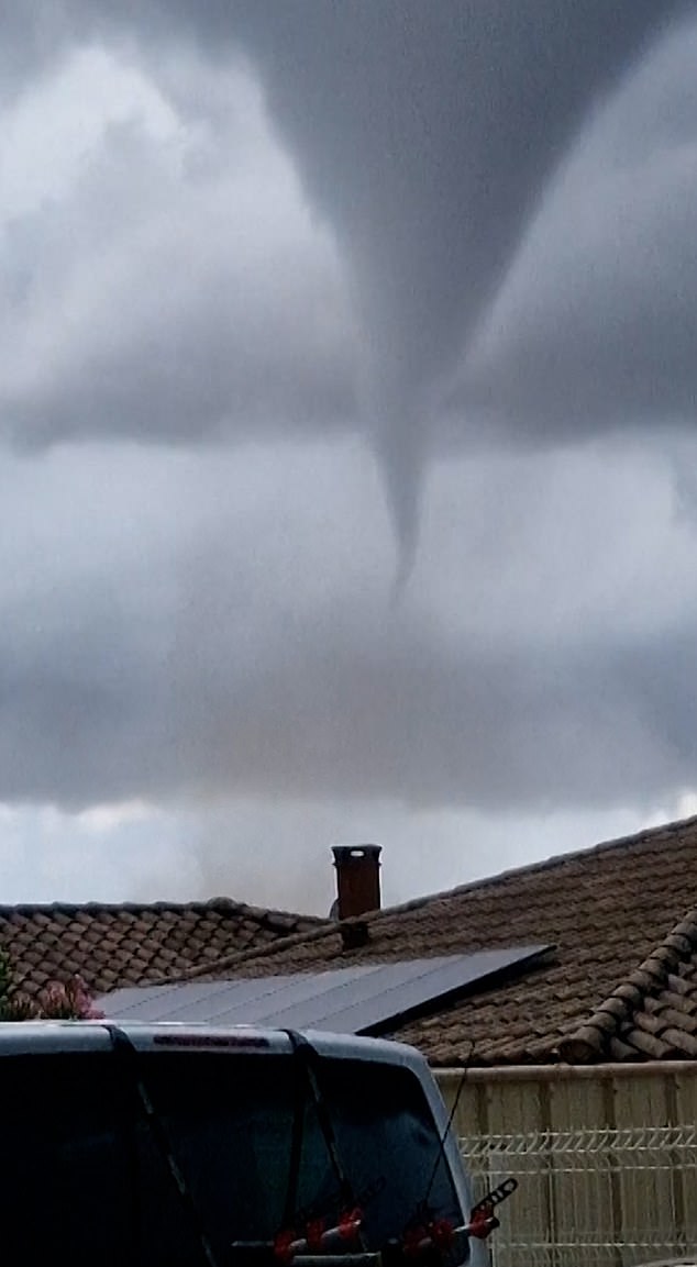 More than 120 emergency workers were deployed to the scene, local authorities said