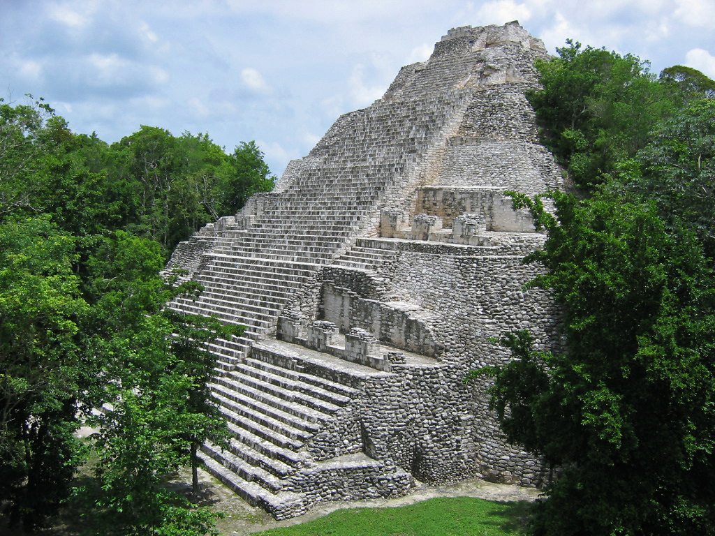 Mexico - Nohoch-Mul Pyramid in Cobá | So many views and not … | Flickr