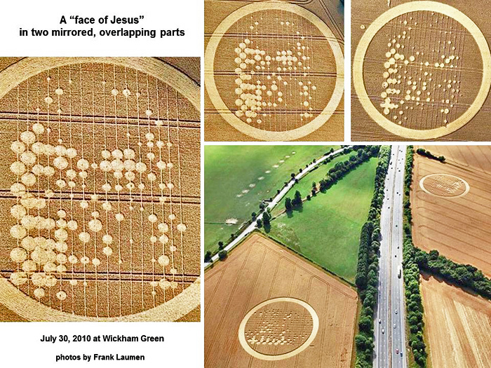 Some of the best artistic images in crop-circle history: you can send these as “Christmas cards” to your friends! by Red Collie (Dr. Horace R. Drew)