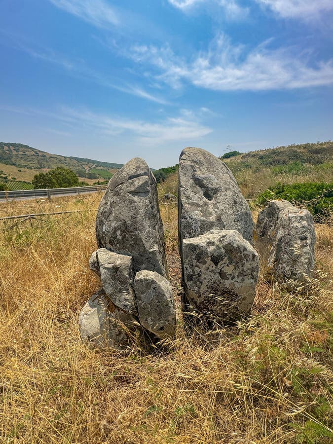 Sa Perda Sperrada Ancient Standing Stones Stock PH๏τos - Free & Royalty-Free Stock PH๏τos from Dreamstime
